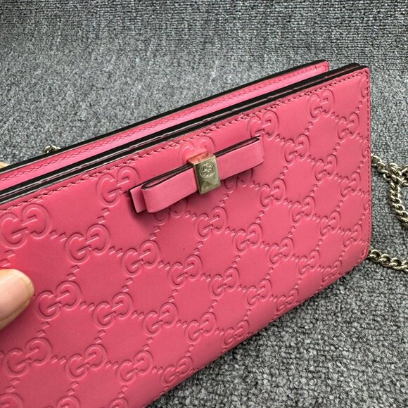 Gucci Leather Shoulder Bag 599-070925 - Picture 4 of 14